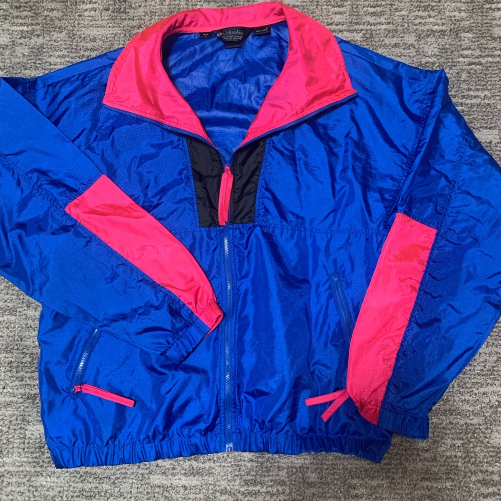 Mens Vintage Columbia Sportswear Track Jacket